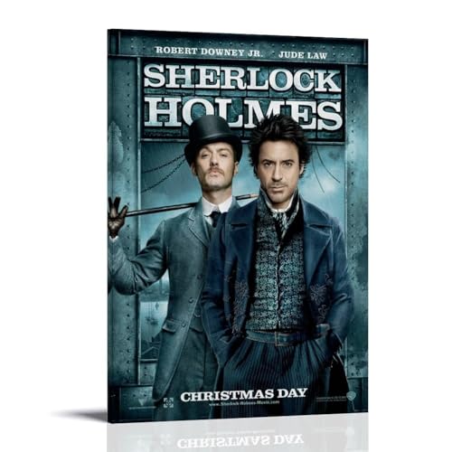 Sherlock HolmesPoster, Schlafzimmer, ästhetische Kunst, Poster, Dekoration, dekorative Wandkunst, Gemälde, Leinwand, Wandbild, Wohnzimmer, Gemälde, Rahmenstil, 20 x 30 cm von WHBRFO