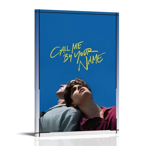 WHBRFO Poster "Call Me by Your Name", ästhetische Kunst, Poster, Dekoration, dekorative Wandkunst, Gemälde, Leinwand, Wandbild, Wohnzimmer, Gemälde, Rahmenstil, 60 x 90 cm WHBRFO Poster "Call Me by Your Name", ästhetische Kunst, Poster, Dekoration, dekorative Wandkunst, Gemälde, Leinwand, Wandbild, Wohnzimmer, Gemälde, Rahmenstil, 60 x 90 cm von WHBRFO