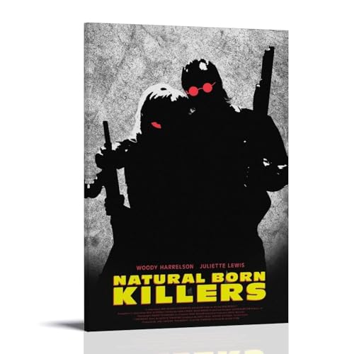 WHBRFO Poster "Natural Born Killers", Schlafzimmer, ästhetische Kunst, Poster, Dekoration, dekorative Wandkunst, Gemälde, Leinwand, Wandbild, Wohnzimmer, Gemälde, Rahmenstil, 20 x 30 cm WHBRFO Poster "Natural Born Killers", Schlafzimmer, ästhetische Kunst, Poster, Dekoration, dekorative Wandkunst, Gemälde, Leinwand, Wandbild, Wohnzimmer, Gemälde, Rahmenstil, 20 x 30 cm von WHBRFO