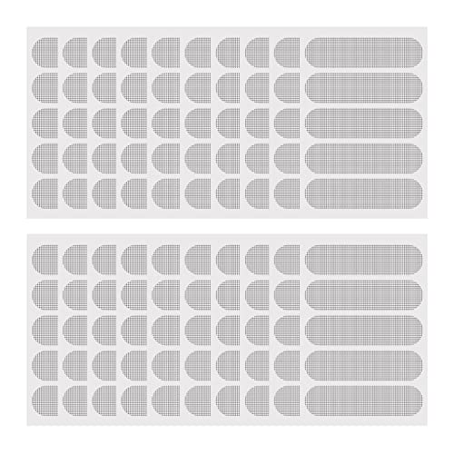 100 PCS Fliegengitter Reparatur Set, Mosquito Patch Fliegengitter Flicken Insektenschutz Reparaturset Klettband Selbstklebend für Fliegengitter Fenster Tür, Insektenschutz Fenster, Moskitonetz (Grau) 100 PCS Fliegengitter Reparatur Set, Mosquito Patch Fliegengitter Flicken Insektenschutz Reparaturset Klettband Selbstklebend für Fliegengitter Fenster Tür, Insektenschutz Fenster, Moskitonetz (Grau) von WHC