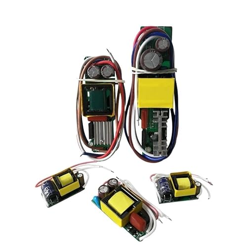 WHDESKVR 1W 3W 5W 10W 20W 30W 50W LED Driver Built-in Power Supply 300mA 450mA 600mA 900mA Lighting Transformer Suitable for LED Bulbs(300mA 20-36x1W,10 PCS_PCB Board) von WHDESKVR