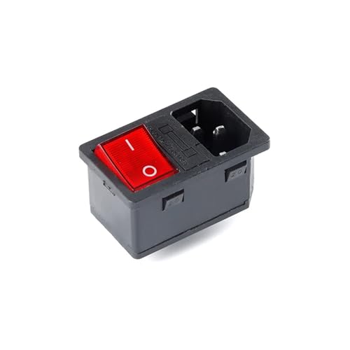 WHDESKVR AC-14-F16 Steckdose DB-8-8 AC-14-F19 AC-01 passend for KCD1 10A Stecker KCD4 KCD3 Steckdose(AC-14-F16) von WHDESKVR