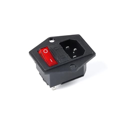 WHDESKVR AC-14-F16 Steckdose DB-8-8 AC-14-F19 AC-01 passend for KCD1 10A Stecker KCD4 KCD3 Steckdose(AC-14-F18) von WHDESKVR
