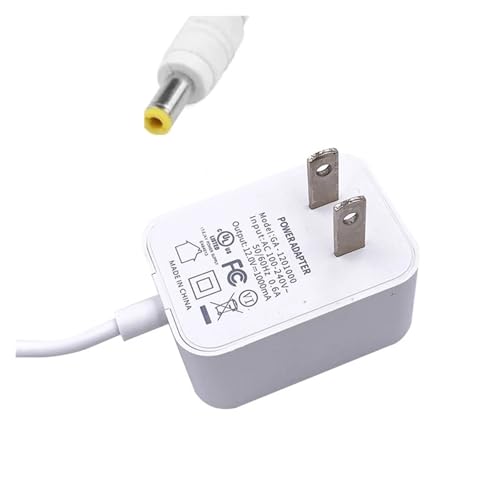 WHDESKVR LED Driver Adapter AC100-240V to DC 12V Suitable for Equipment Switching Power Supply Wall Charging Adapter(EU Plug) von WHDESKVR