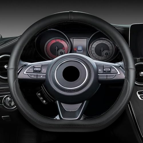 WHDsunQQ Auto Lenkradbezug Für Swift 2017 2018 2019 2020 2021 2022 Micro D-Form 38 cm Auto-Lenkradabdeckung von WHDsunQQ
