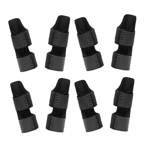 WHFCBJBW 8 Stück effektive Fingerstabilisator-Fingerbandage Fingerschienen Fingerfrakturhilfe für oder verstauchte Gelenke WHFCBJBW 8 Stück effektive Fingerstabilisator-Fingerbandage Fingerschienen Fingerfrakturhilfe für oder verstauchte Gelenke von WHFCBJBW