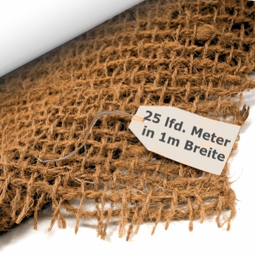 Böschungsmatte Kokos 100cm breit - 25m lang Böschungsmatte Kokos 100cm breit - 25m lang von WHI