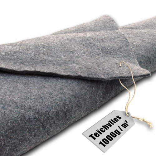 Teichvlies 1000g /qm - 25qm in 1m Breite Teichvlies 1000g /qm - 25qm in 1m Breite von WHI