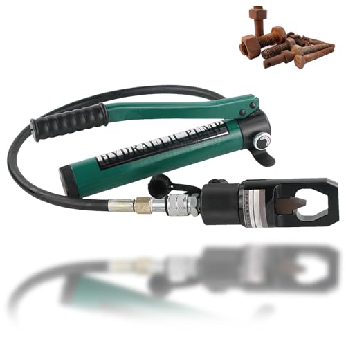 Hydraulischer Mutternsprenger, Mutternöffner, Mutternschneider, Mutternentfernungswerkzeug mit Hydraulikpumpe, geteiltes Entfernungswerkzeug zum Entfernen von rostigen von WHIPIN