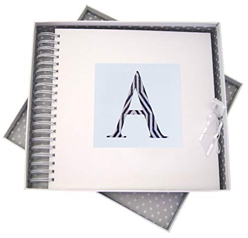 WHITE COTTON CARDS Alphabetics Initiale A Karte & Erinnerung, Buch, Mehrfarbig von WHITE COTTON CARDS