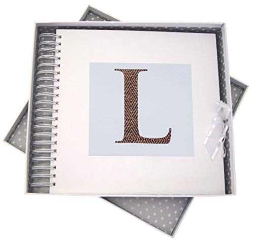 WHITE COTTON CARDS Alphabetics Initiale L Karte & Erinnerung, Buch, Mehrfarbig von WHITE COTTON CARDS