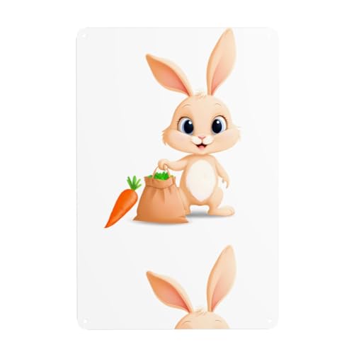 WHJDPP Karottenporter-Bild, dekoratives Gemälde, 20,3 x 30,5 cm, aus Weißblech, verschleißfest und langlebig von WHJDPP