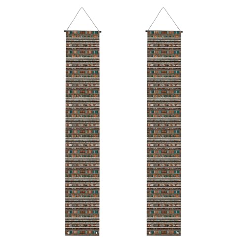 WHJSHOP Afrikanisches Tribal-Banner mit ethnischem Druck, robust, langlebig, waschbar und wiederverwendbar, Abschlussdekoration, 30,5 x 180 cm von WHJSHOP