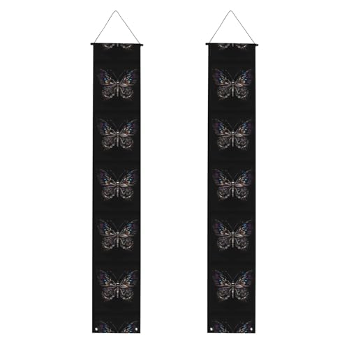 WHJSHOP Banner für Abschlussfeiern und Veranda mit wissenschaftlichem Schmetterling, robust, langlebig, waschbar und wiederverwendbar, 30,5 x 180 cm WHJSHOP Banner für Abschlussfeiern und Veranda mit wissenschaftlichem Schmetterling, robust, langlebig, waschbar und wiederverwendbar, 30,5 x 180 cm von WHJSHOP