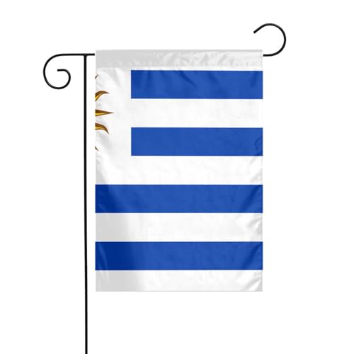 WHJSHOP Flagge von Uruguay, Gartenflagge, Hofdekoration, 30,5 x 45,7 cm, dick, langlebig von WHJSHOP