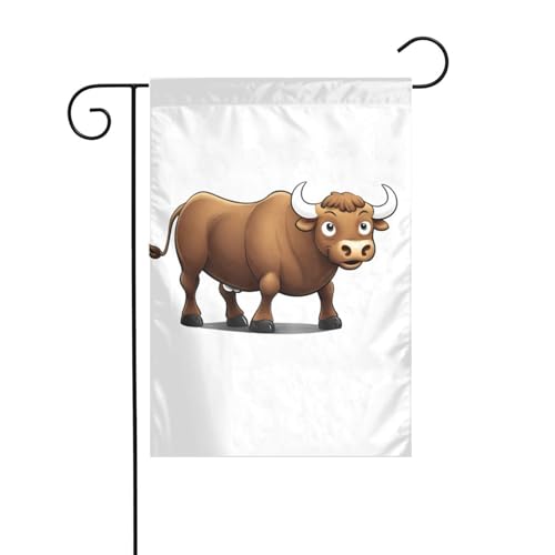 WHJSHOP Gartenflagge, Motiv "A strong little bull", 30,5 x 45,7 cm, dick, langlebig WHJSHOP Gartenflagge, Motiv "A strong little bull", 30,5 x 45,7 cm, dick, langlebig von WHJSHOP