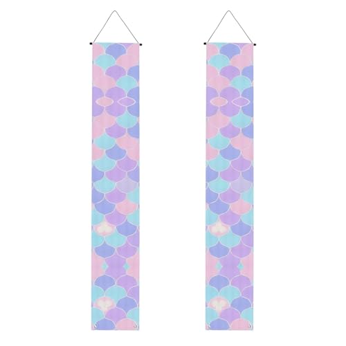 WHJSHOP Meerjungfrauen-Tattoo-Druck, Abschluss-Banner – robust, langlebig, waschbar und wiederverwendbar, Abschlussdekoration, 30,5 x 180 cm WHJSHOP Meerjungfrauen-Tattoo-Druck, Abschluss-Banner – robust, langlebig, waschbar und wiederverwendbar, Abschlussdekoration, 30,5 x 180 cm von WHJSHOP