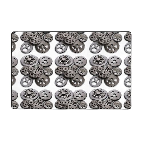 WHJWZY Carpet 152,4 x 99,1 cm – Flanell-Teppich für Wohnzimmer, Büro und mehr mechanische Getriebe Bild WHJWZY Carpet 152,4 x 99,1 cm – Flanell-Teppich für Wohnzimmer, Büro und mehr mechanische Getriebe Bild von WHJWZY