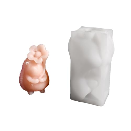 Anpassbare Hedgehog Designs Kerzenschimmel In Stabilem Silikon Für Handwerksbedarf Dekoration Enthusiasten Täglich Verwendung Flexibler Silikonform von WHKM