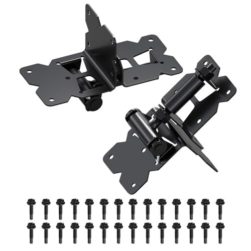 Edelstahl Autoschließtorscharniere Freien Anscharzen Ein Verstellbares Grad Gartenzauntür Scharnier Dauerhafte Hardware von WHKM
