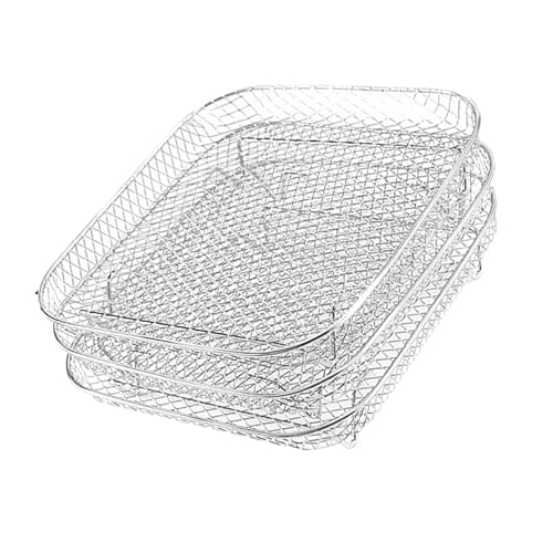 Luftfritteusen-Zubehör, Dörr-Racks, Luftfritteusen, Dehydrator-Ständer, 304 Edelstahl-Textur, geeignet für Luftfritteusen, Luftfritteusen von WHKM