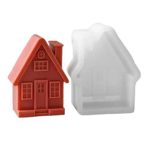 Silikonformen Haus Kerzenform Handgefertigtes Orament Epoxidharz Pflaster Für Kerzenherstellung Silikonformen Haus Kerzenform Handgefertigtes Orament Epoxidharz Pflaster Für Kerzenherstellung von WHKM