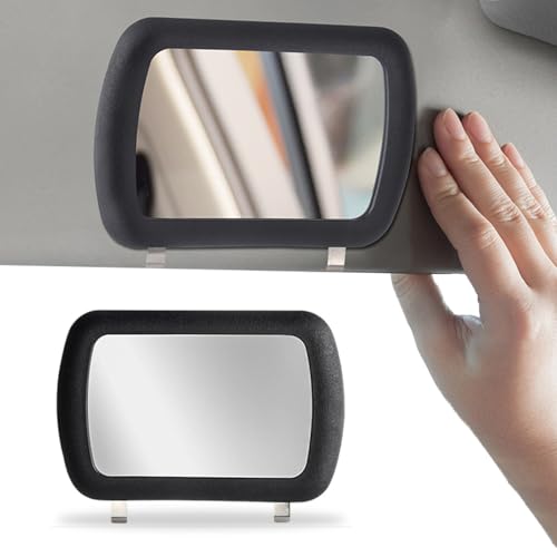 WHLXQ Auto Spiegel Schminkspiegel für Mitsubishi Space Star ASX Outlander Carisma l200, Auto Kosmetikspiegel Sonnenblende Spiegel Auto Makeup Spiegel Sonnenschutz Spiegel von WHLXQ