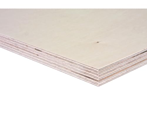 WHM Werkstatt Haus & mehr 21mm Multiplexplatte Birke Zuschnitt Sperrholz Möbelbau Platten 10cm bis 120cm (30x65cm) von WHM Werkstatt Haus & mehr