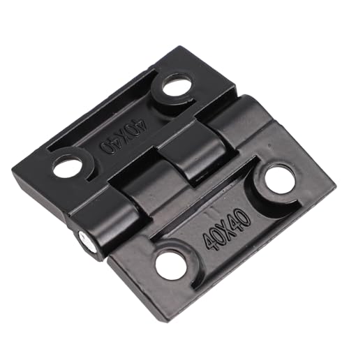 Scharniere Metallscharniere – Hochleistungs-Aluminiumbeschläge for Schränke, Türen und Schuppen Hydraulische Scharniere für Schranktüren(40x40mm) von WHMWT