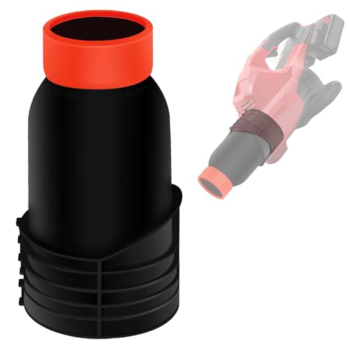 WHMYZHL Auto-Trockendüse für Milwaukee 2824-20 M18 Kraftstoff-Dual-Batterie-Gebläse, konische Spitze, Auto-Trockendüse mit roter weicher Spitzenabdeckung von WHMYZHL