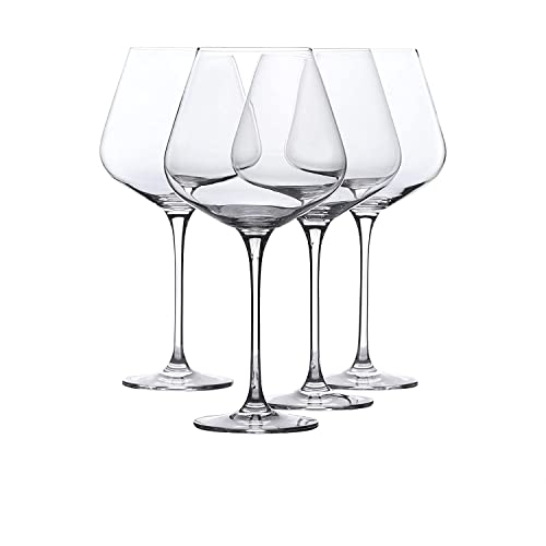 WHOLE HOUSEWARES | Weinglas-Set | 4er-Set | 850 ml Kristall Weinglas-Set für Rot- und Weißwein WHOLE HOUSEWARES | Weinglas-Set | 4er-Set | 850 ml Kristall Weinglas-Set für Rot- und Weißwein von WHOLE HOUSEWARES