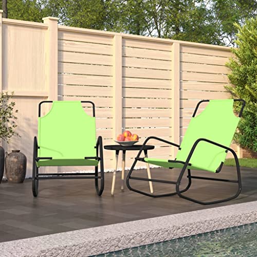 Schaukelliegen 2 Stk. Outdoor Relaxation Set, Green Steel Frame with Breathable Textilene Fabric, Patio Swing Chairs for Garden, Poolside & Vacation, Easy to Clean & Durable Powder Coated Design Schaukelliegen 2 Stk. Outdoor Relaxation Set, Green Steel Frame with Breathable Textilene Fabric, Patio Swing Chairs for Garden, Poolside & Vacation, Easy to Clean & Durable Powder Coated Design von WHOPBXGAD