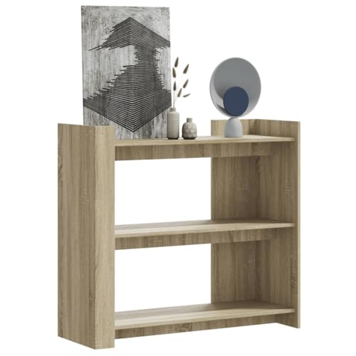 WHOPBXGAD Konsolentisch Sonoma-Eiche 100x35x90 cm Holzwerkstoff - Modern Side Table with Storage Space for Hallway Living Room Sturdy Oak Design for Home Decor & Display WHOPBXGAD Konsolentisch Sonoma-Eiche 100x35x90 cm Holzwerkstoff - Modern Side Table with Storage Space for Hallway Living Room Sturdy Oak Design for Home Decor & Display von WHOPBXGAD