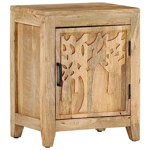 WHOPBXGAD Massivholz Nachttisch 40x30x50 cm Mango Beistelltisch Schlafzimmer Side Table mit Stauraum Naturholz Nachtschrank ohne Montage WHOPBXGAD Massivholz Nachttisch 40x30x50 cm Mango Beistelltisch Schlafzimmer Side Table mit Stauraum Naturholz Nachtschrank ohne Montage von WHOPBXGAD