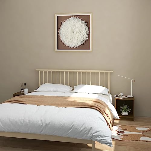 WHOPBXGAD Nachttische 2 STK. Massivholz Kiefer Honigbraun 35.5x33.5x41.5 cm Schlafzimmer Beistelltische mit Stauraum Einrichtungsmöbel Wohnzimmer Nachttisch von WHOPBXGAD