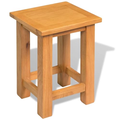 WHOPBXGAD Solid Oak Side Table 27x24x37 cm - Rustic End for Living Room Bedroom Compact Nightstand with Sturdy Tabletop Brown Wooden Coffee Table for Snacks & Decor WHOPBXGAD Solid Oak Side Table 27x24x37 cm - Rustic End for Living Room Bedroom Compact Nightstand with Sturdy Tabletop Brown Wooden Coffee Table for Snacks & Decor von WHOPBXGAD