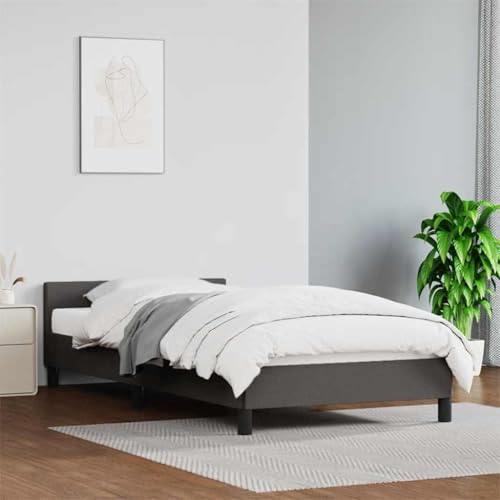 WHOPBXGAD balkonstühle Camping-stühle relaxstuhl outdoorGartenstühle mit Kissen 2 STK. Poly Rattan GrauKonzipiert für den Garten, die Terrasse und die Verwendung im Freien. von WHOPBXGAD