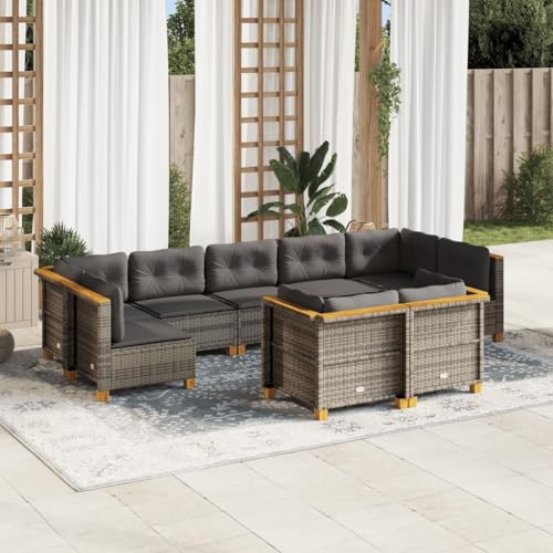 WHOPBXGAD campingstuhl relaxsessel mit liegefunktionGartenstühle mit Kissen 4 STK. Grau Poly RattanKonzipiert für den Garten, die Terrasse und die Verwendung im Freien. WHOPBXGAD campingstuhl relaxsessel mit liegefunktionGartenstühle mit Kissen 4 STK. Grau Poly RattanKonzipiert für den Garten, die Terrasse und die Verwendung im Freien. von WHOPBXGAD