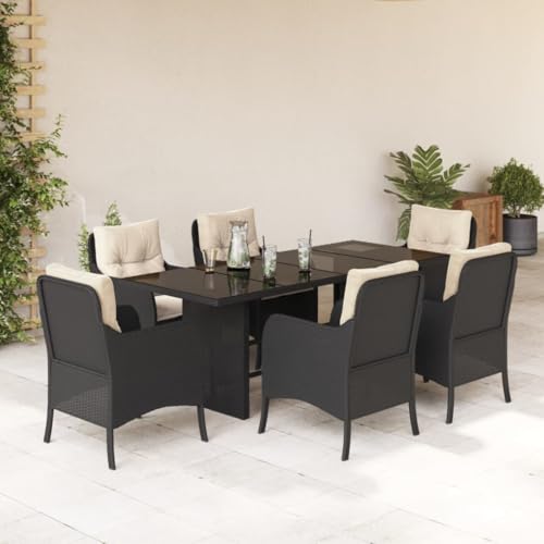 WHOPBXGAD hochlehner gartenstuhl liegestuhl gartenGartensessel Kissen 2Stk. Verstellbar Beigemischung Poly RattanKonzipiert für den Garten, die Terrasse und die Verwendung im Freien. WHOPBXGAD hochlehner gartenstuhl liegestuhl gartenGartensessel Kissen 2Stk. Verstellbar Beigemischung Poly RattanKonzipiert für den Garten, die Terrasse und die Verwendung im Freien. von WHOPBXGAD