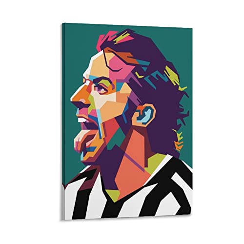 WHOPD Leinwandbild Gianluigi Donnarumma Poster Dekoration Wohnzimmer Schlafzimmer Malerei ohne Rahmen (30 x 50 cm, nicht gerahmt) von WHOPD