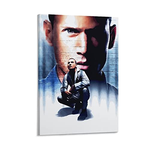 WHOPD Leinwandbild Prison Break 1 Wonderful TV-Serie Kunstdruck Sports Landschaft Office Room Decor Poster Geschenk ohne Rahmen (30 x 50 cm, ungerahmt) von WHOPD