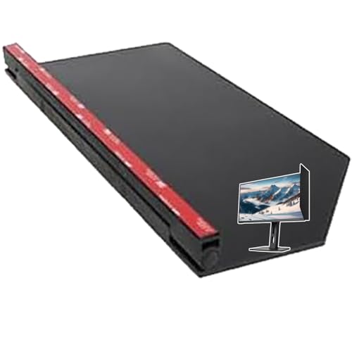 Monitor-Sonnenschutz (faltbar/24-27 Zoll), Beschattung Für Computerbildschirme, Verstellbar + Blendfrei, 180°-Einstellwinkel, Für Wohnzimmer, Schlafzimmer ,Right side (single) von WHRAOY