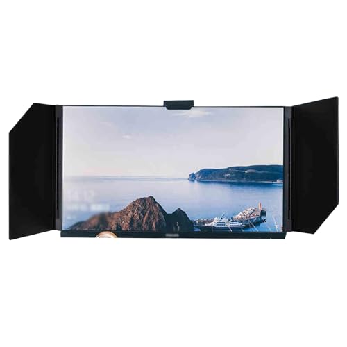 Monitorhaube Für Desktop-Computer, Seitenteil + Faltbare, Blendfreie Sonnenschutzhaube, 180°-Einstellwinkel, Für 24-27-Zoll-Laptops ,Asymmetric set Monitorhaube Für Desktop-Computer, Seitenteil + Faltbare, Blendfreie Sonnenschutzhaube, 180°-Einstellwinkel, Für 24-27-Zoll-Laptops ,Asymmetric set von WHRAOY