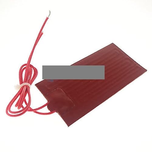 110V AC 150x150mm 75W Rectangle Flexible Silicon Heater Pad For 3D Printer Oil Tank von WHRLQXM