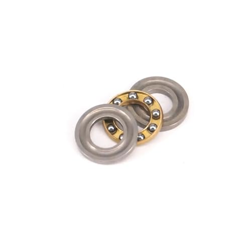 5x10x4mm Miniature Axial Ball Flat Washers Thrust Bearings 3-Parts ABEC-1 von WHRLQXM