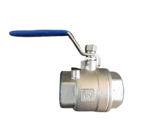 DN15 1/2" BSP Female Thread Full Bore 304 Stainless Steel 2-Piece Type Ball Valve oil water air 229 PSI von WHRLQXM
