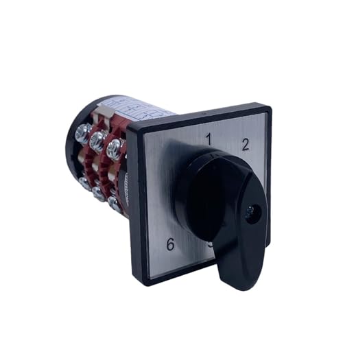 HZ8B-20/5/3 Electrical Control Switch Three Layers 20A 1-6 Positions Changeover Rotary Cam Switch Interruptor von WHRLQXM