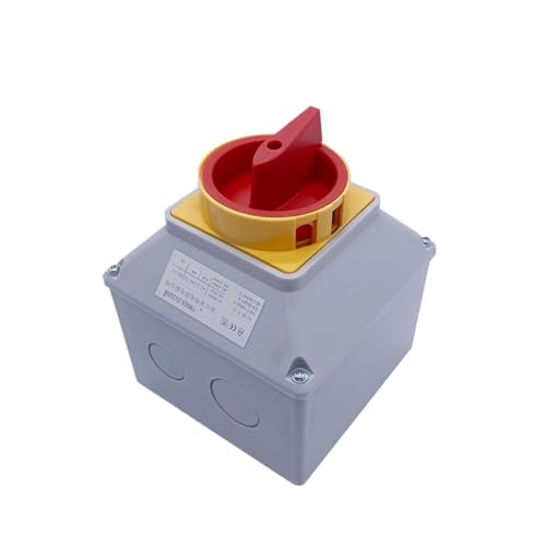 LW26GS-25/2M OFF-ON Start Stop Rotary Cam Switch With Box Power Cut-off Load Main Control 690V 25A von WHRLQXM