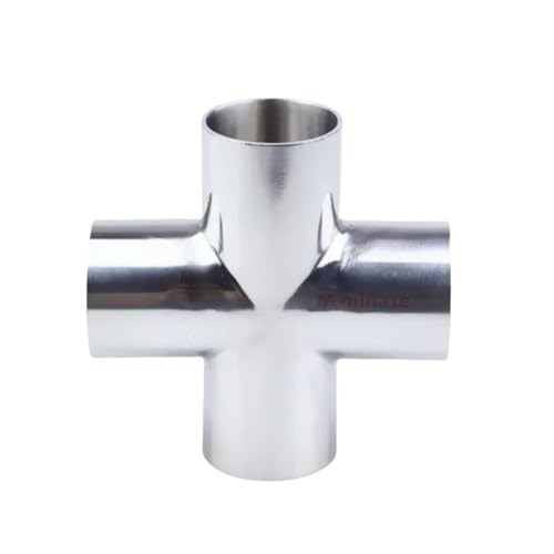 Stainless Steel SS304 Pipe OD 32mm OD butt welded Cross 4 Way siding Stainless Steel SS304 Pipe OD 32mm OD butt welded Cross 4 Way siding von WHRLQXM