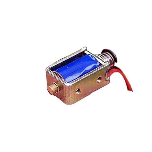 WHRLQXM 0520L DC 12V Push Pull Type Solenoid Electromagnet Telescopic Electronic Magnet Spring Magnet 5mm Stroke von WHRLQXM